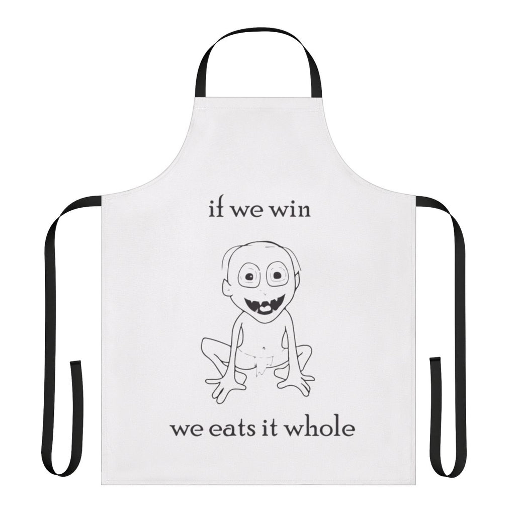 Gollum T-shirt and Apron with Lord of the Rings Inspired Design