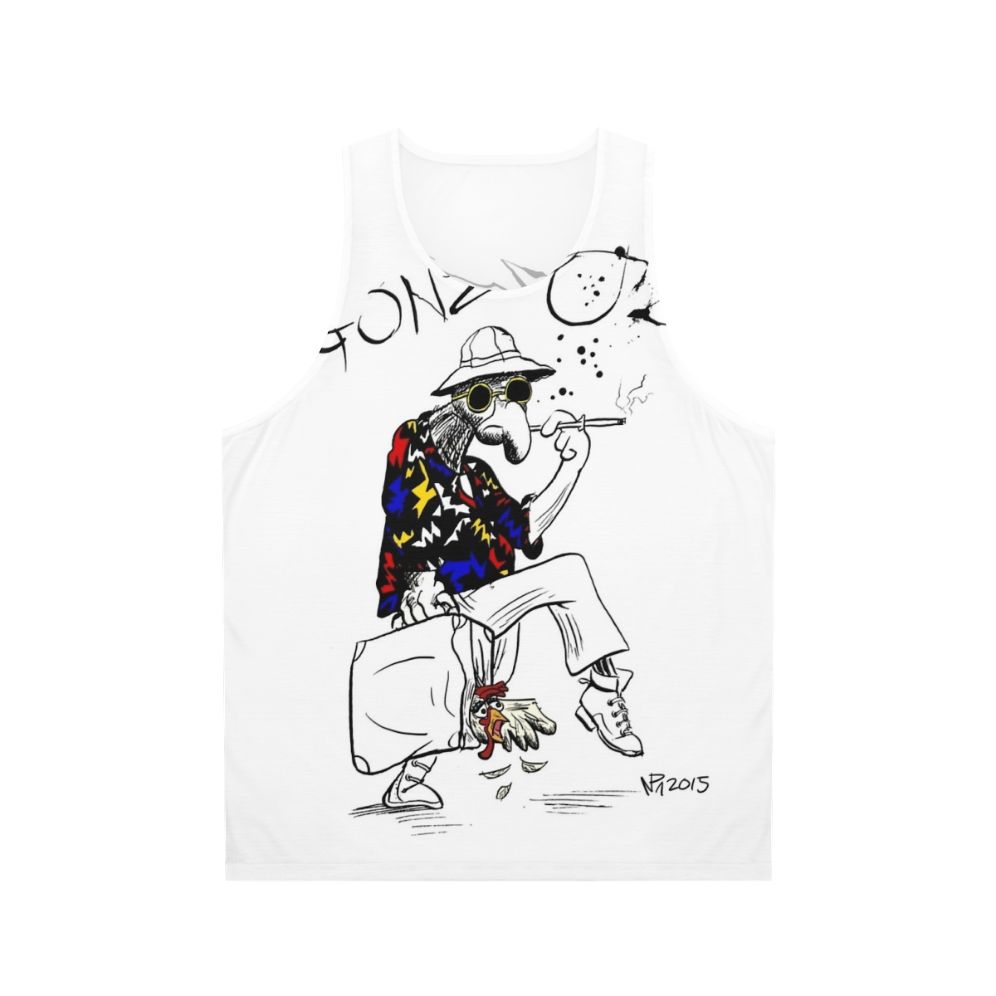 Gonzo 'Fear and Loathing in Las Vegas' unisex tank top