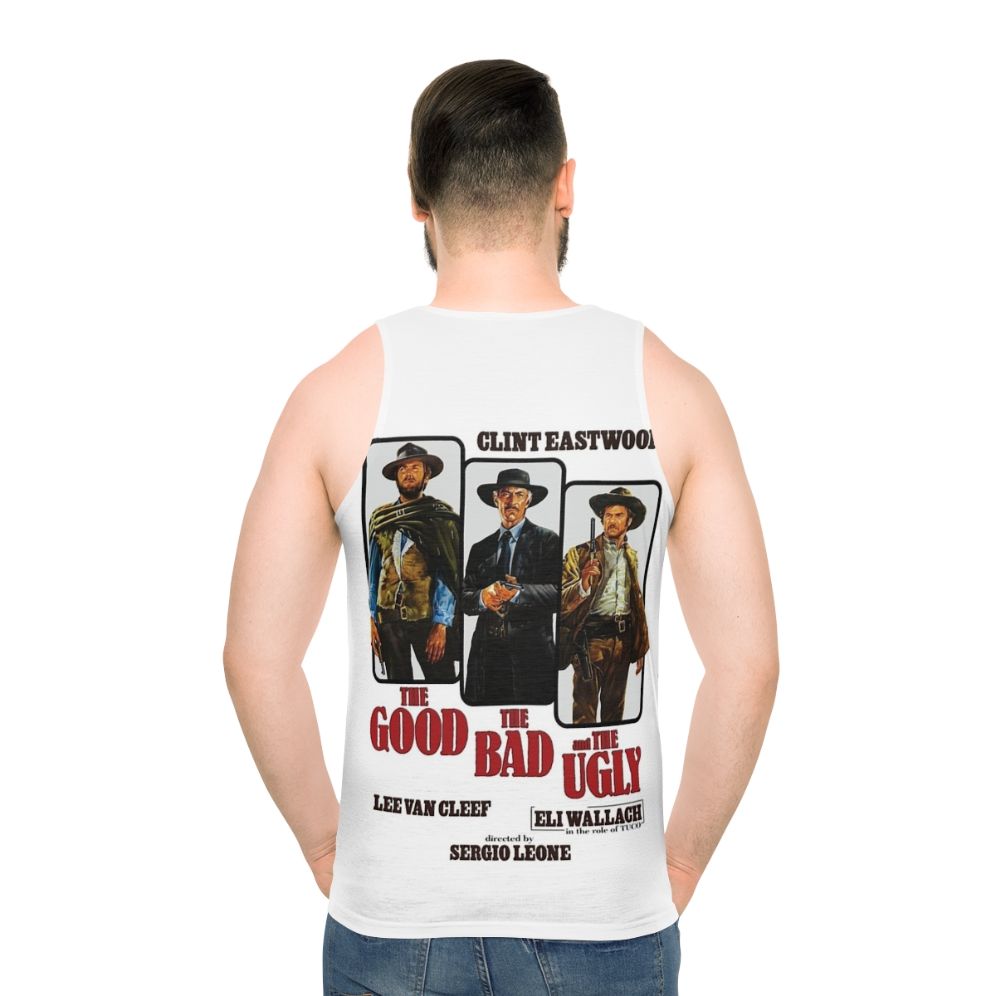 Good, Bad, Ugly Unisex Tank Top featuring Clint Eastwood from Spaghetti Western
