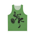 Goofy unisex tank top with kingdom hearts inspired design