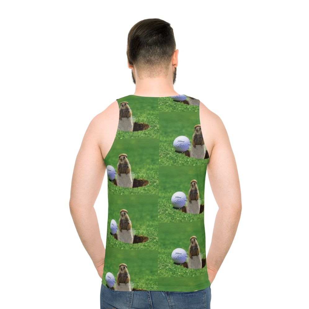 Gopher Golf Caddyshack Unisex Golf Tank Top