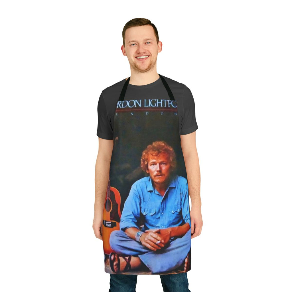 Apron featuring the album cover art for Gordon Lightfoot's "Sundown" album