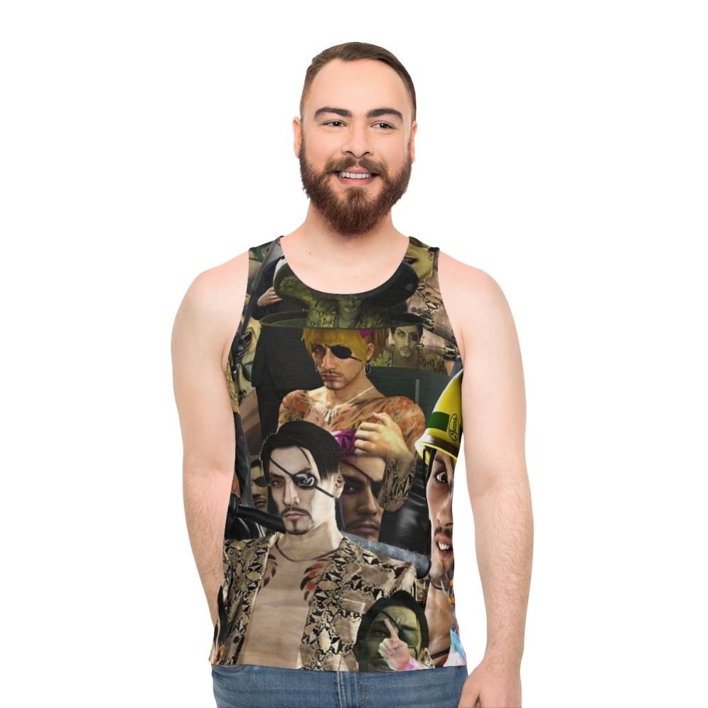 Goro Majima Unisex Tank Top 2 - Yakuza Series Merchandise