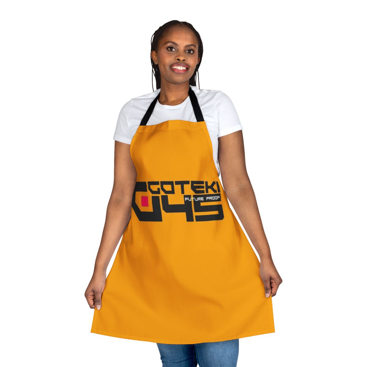Goteki 45 inspired racing game apron