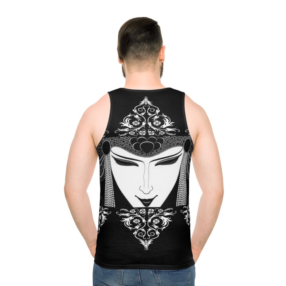 Goth inspired Aubrey Beardsley tank top
