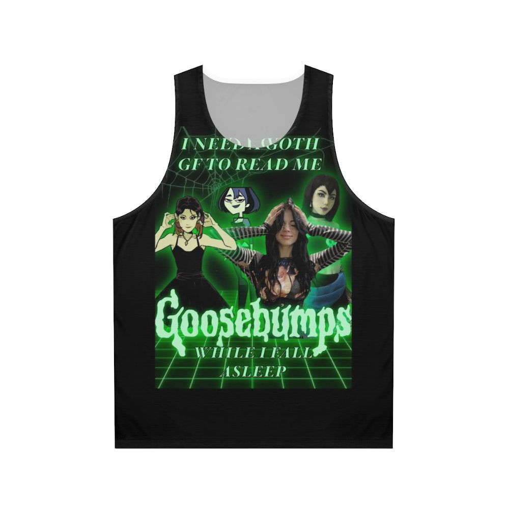 Goth Goosebumps Unisex Tank Top
