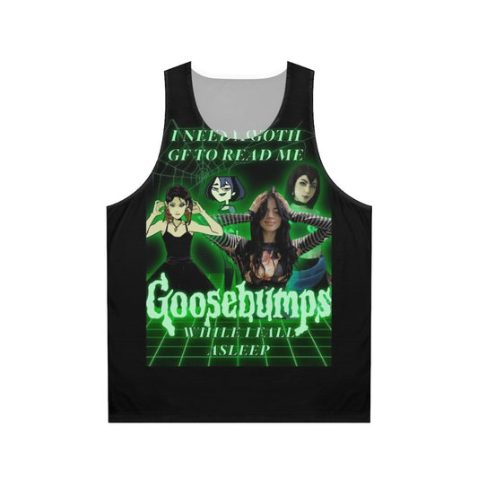 Goth Goosebumps Unisex Tank Top