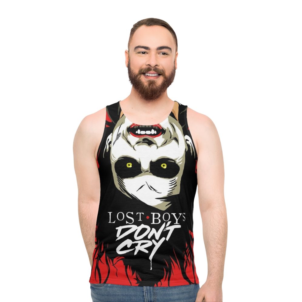 Goth and horror unisex tank top