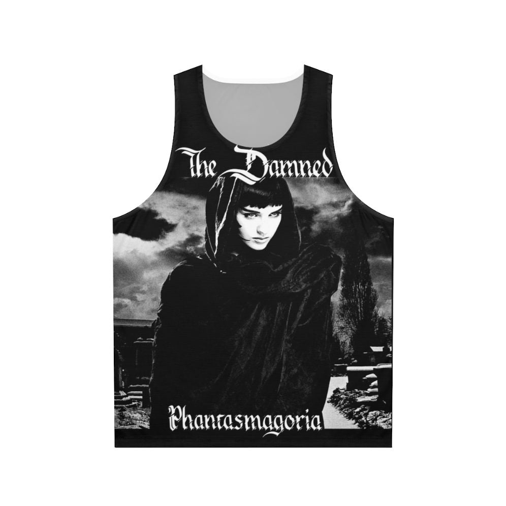 Goth Unisex Tank Top with The Damned Phantasmagoria Design