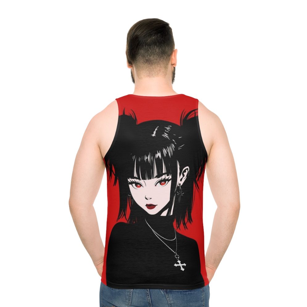 Gothic anime unisex tank top
