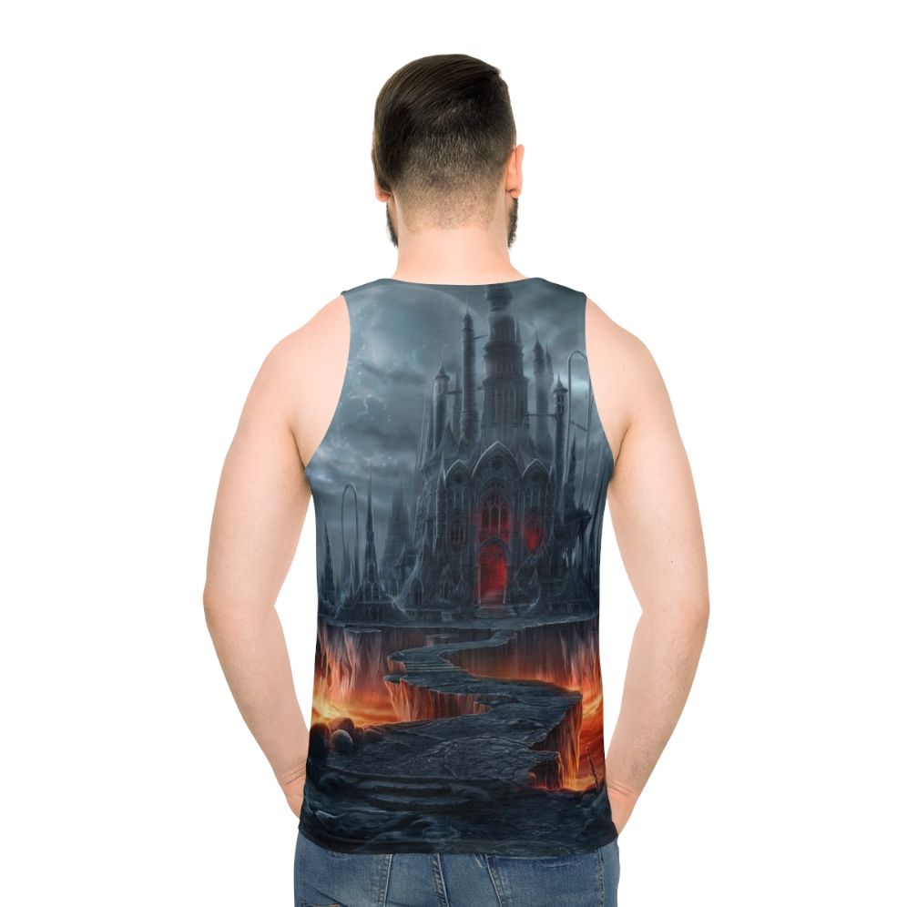 Gothic Dark Castle Unisex Tank Top