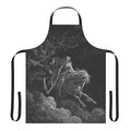Apron featuring Gustave Dore's classic biblical artwork "Death on a Pale Horse"