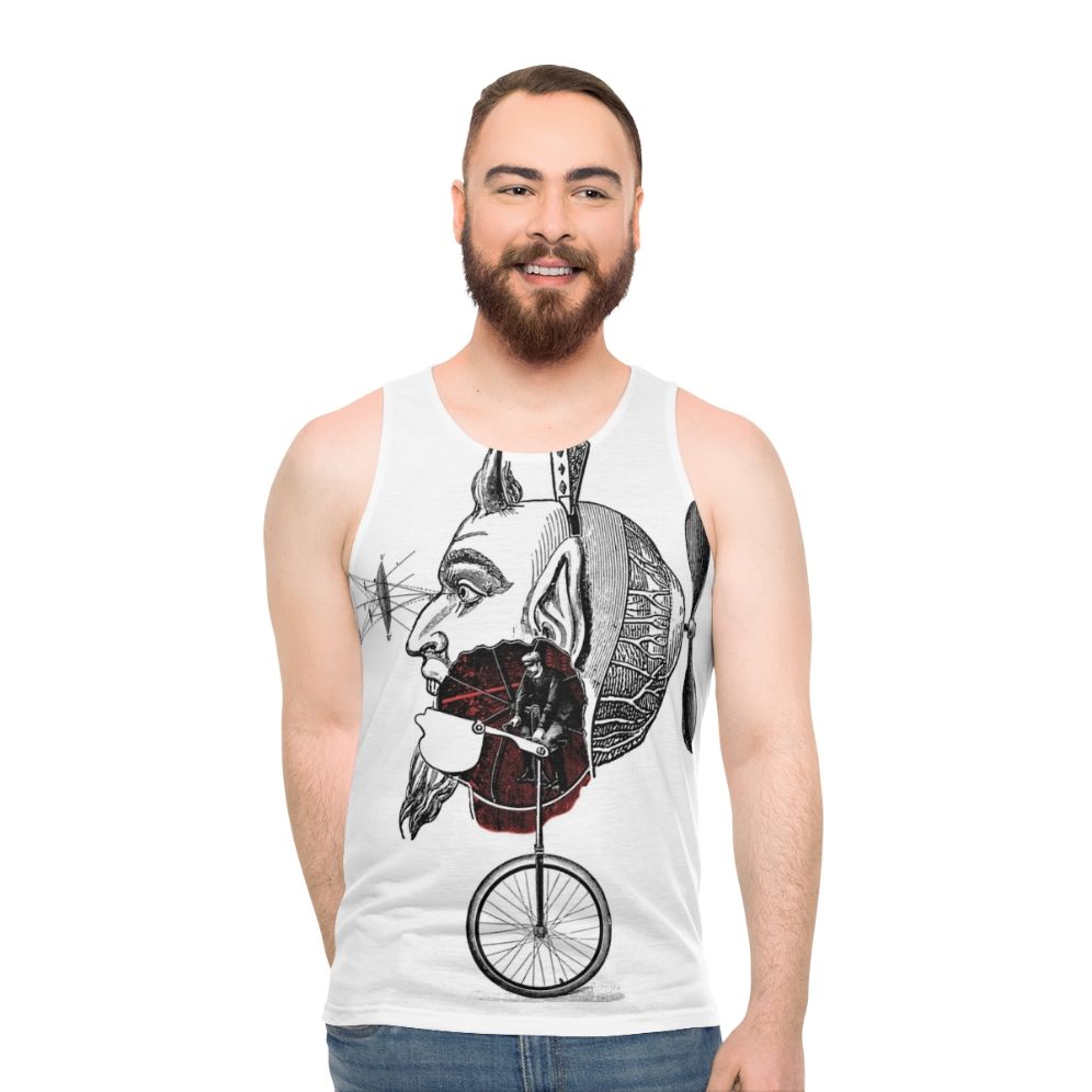 Gothic Occult Metal Unisex Tank Top