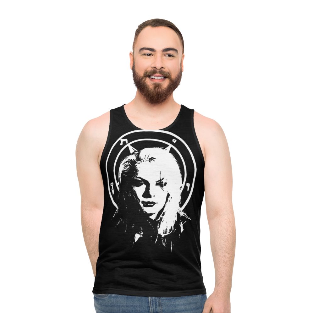 Gothic Satanic Unisex Tank Top