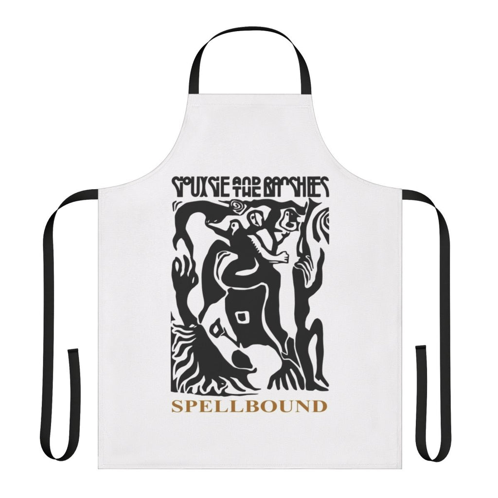 Spellbound-inspired apron with gothic and punk design