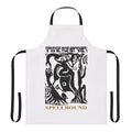 Spellbound-inspired apron with gothic and punk design