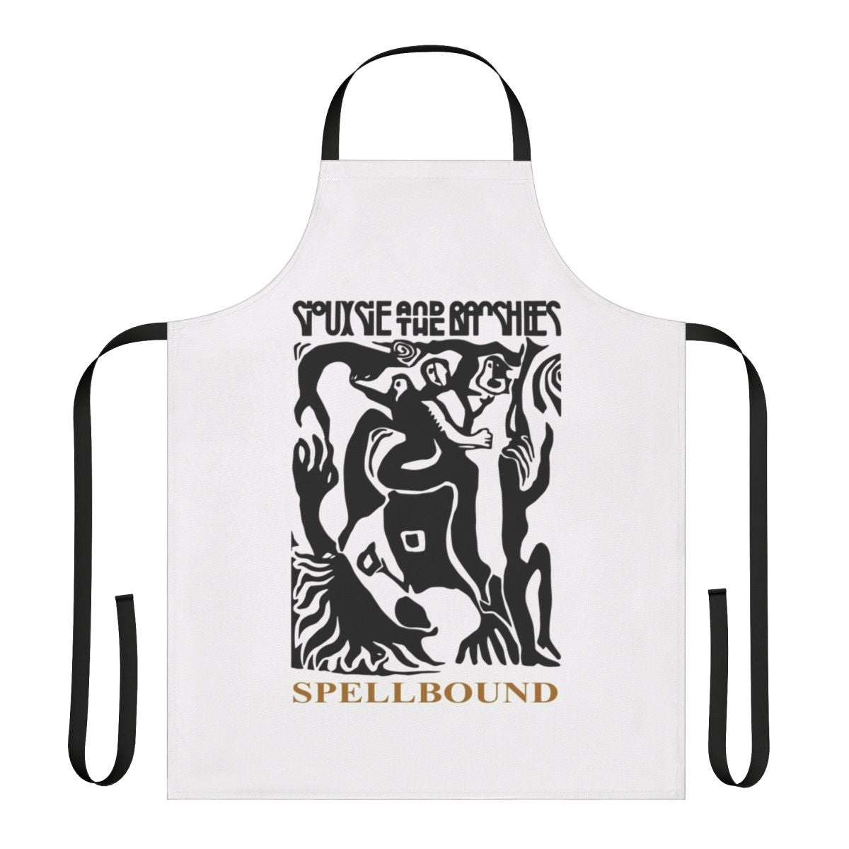 Spellbound-inspired apron with gothic and punk design
