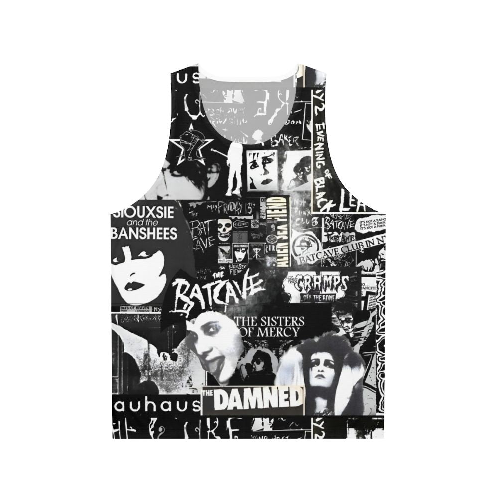 Gothic-inspired unisex tank top
