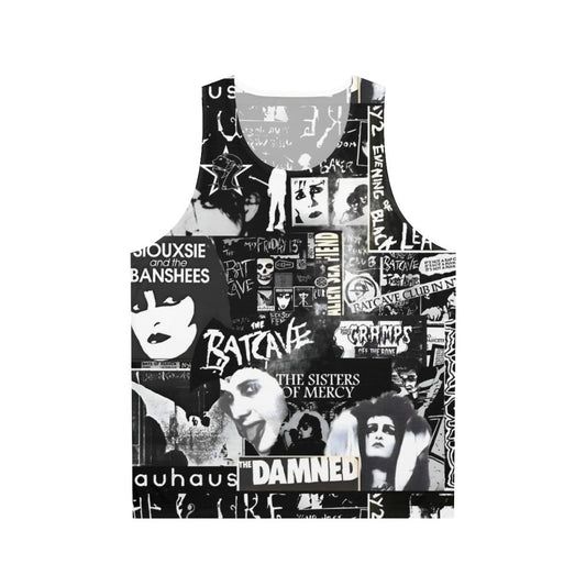 Gothic-inspired unisex tank top