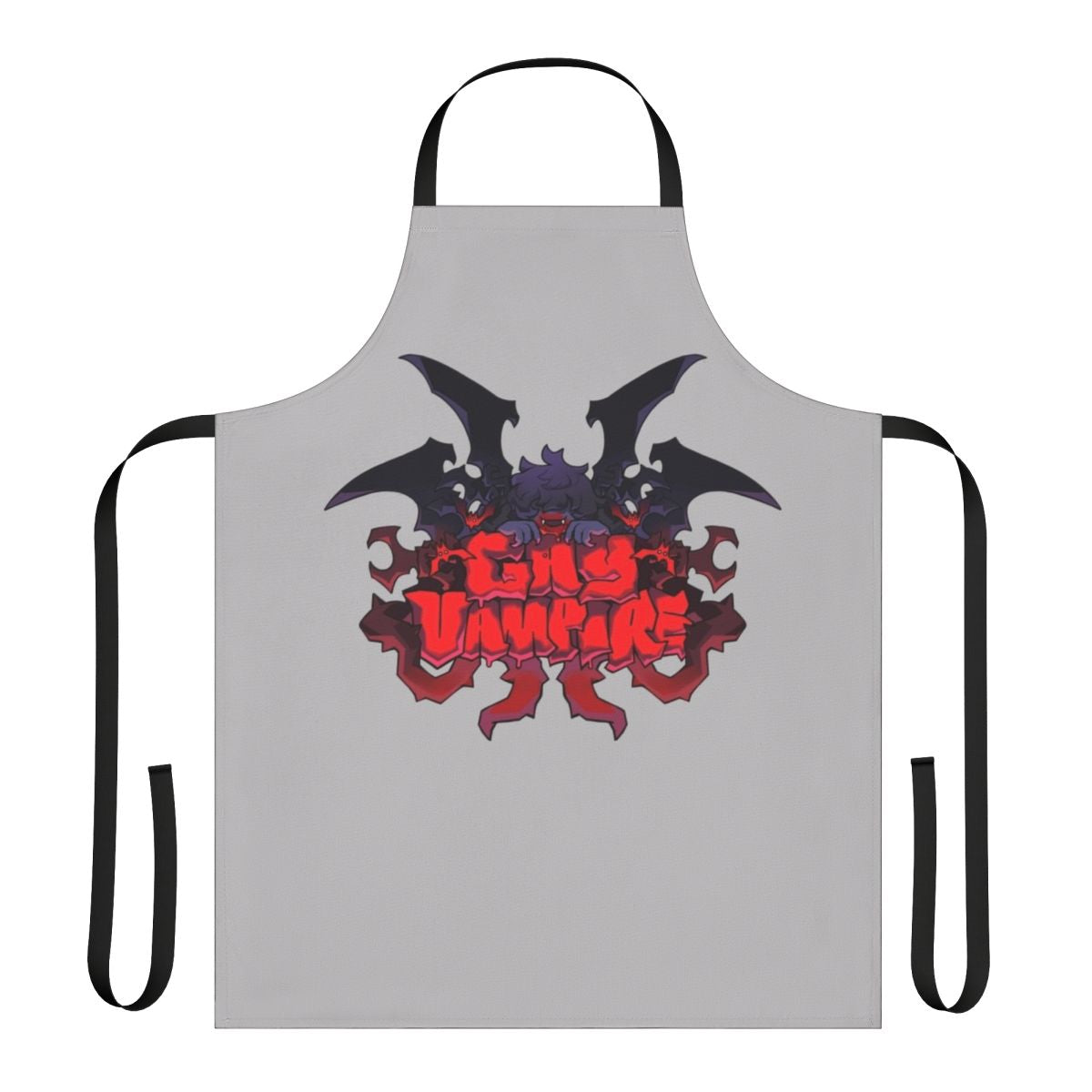 Gothic-style vampire-themed apron for the kitchen or dining room