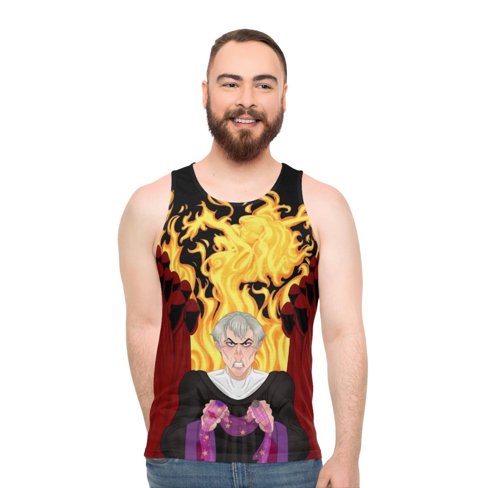 Gothic villain unisex tank top