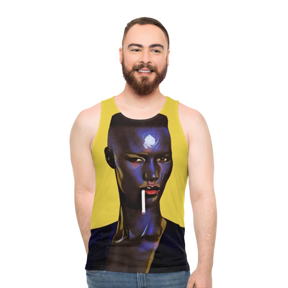 Grace Jones Unisex Tank Top