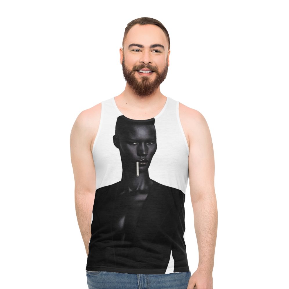 Grace Jones Unisex Tank Top