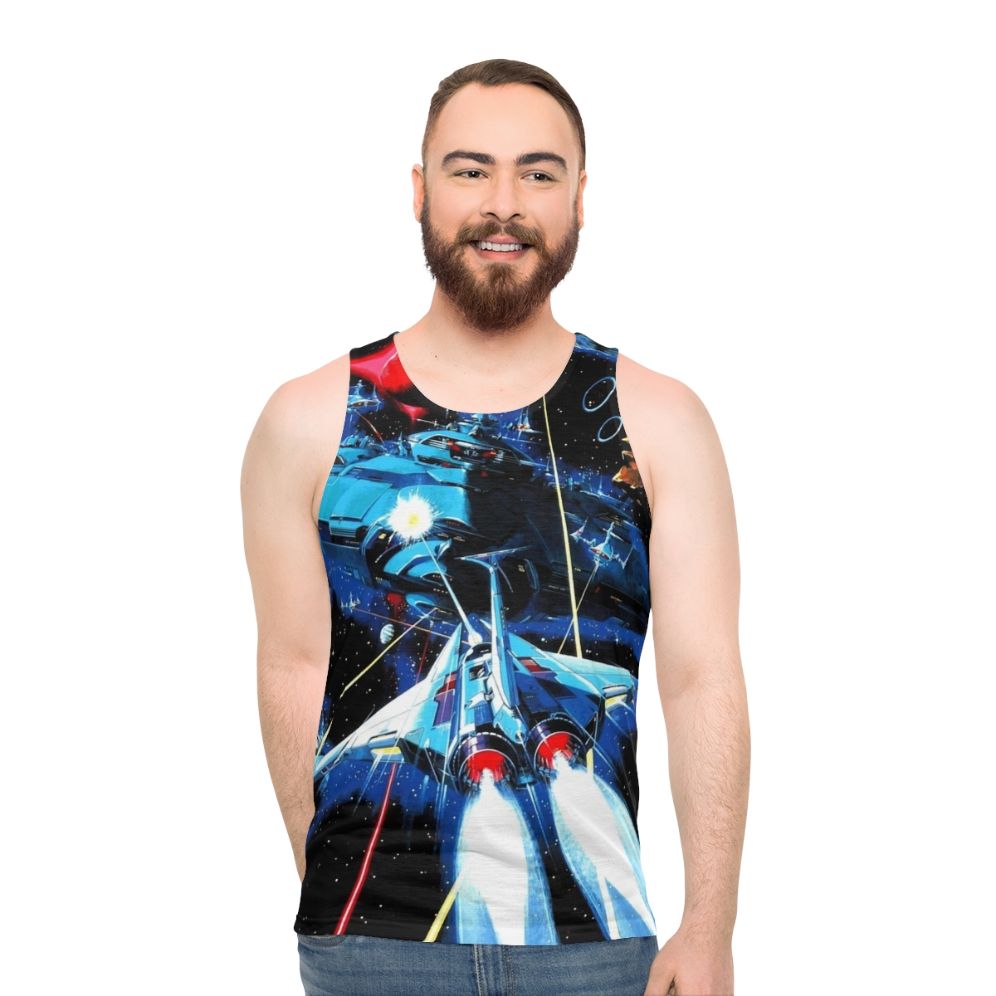 Gradius Unisex Tank Top for Retro Gamers
