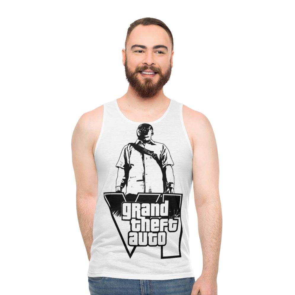 Grand Theft Auto Inspired Unisex Tank Top