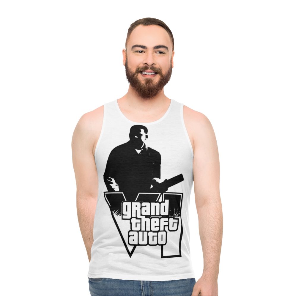 Grand Theft Auto unisex gaming tank top