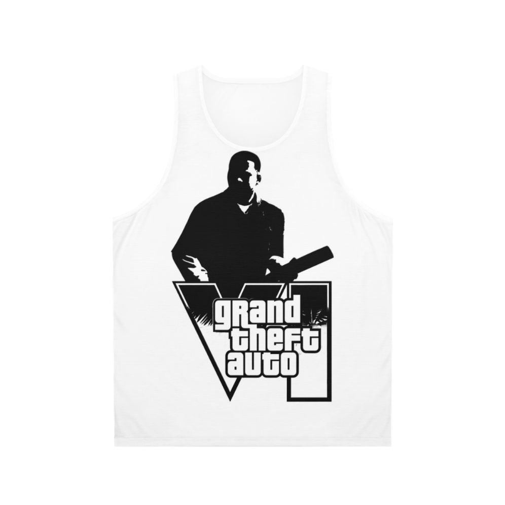 Grand Theft Auto unisex gaming tank top