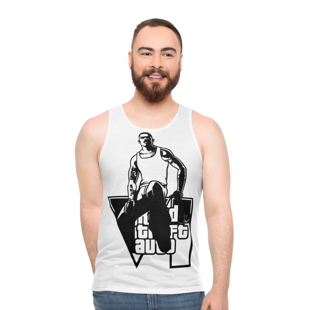 Grand Theft Auto Inspired Unisex Tank Top