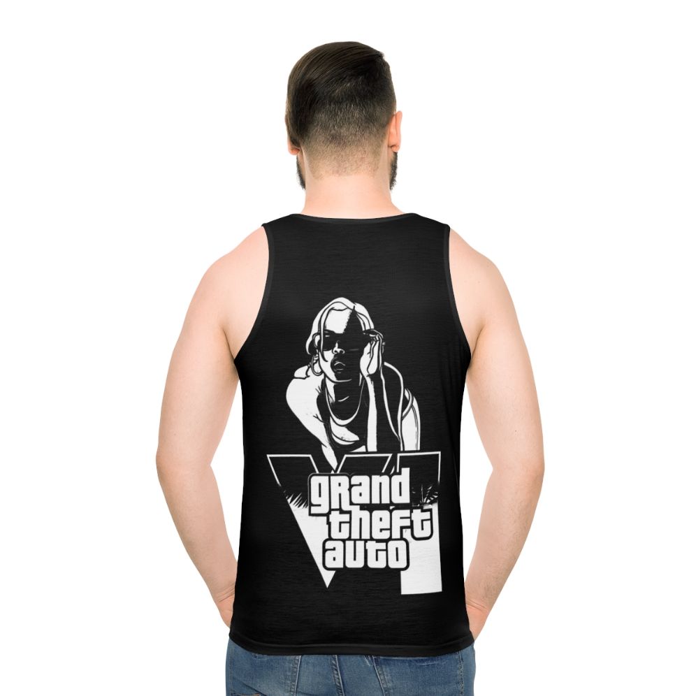 Grand Theft Auto inspired unisex tank top