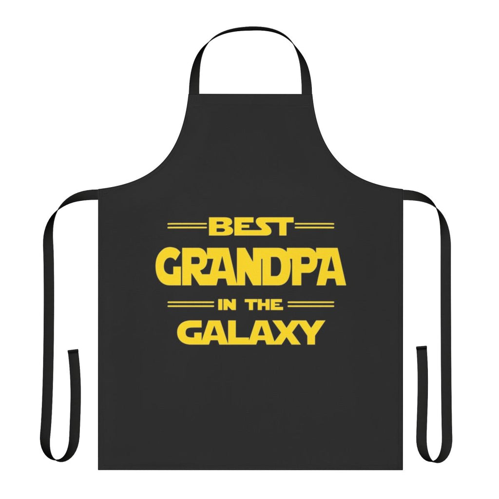 Grandpa's Galaxy Apron - A high-quality, durable apron featuring a space-themed design, perfect for the sci-fi loving grandfather.