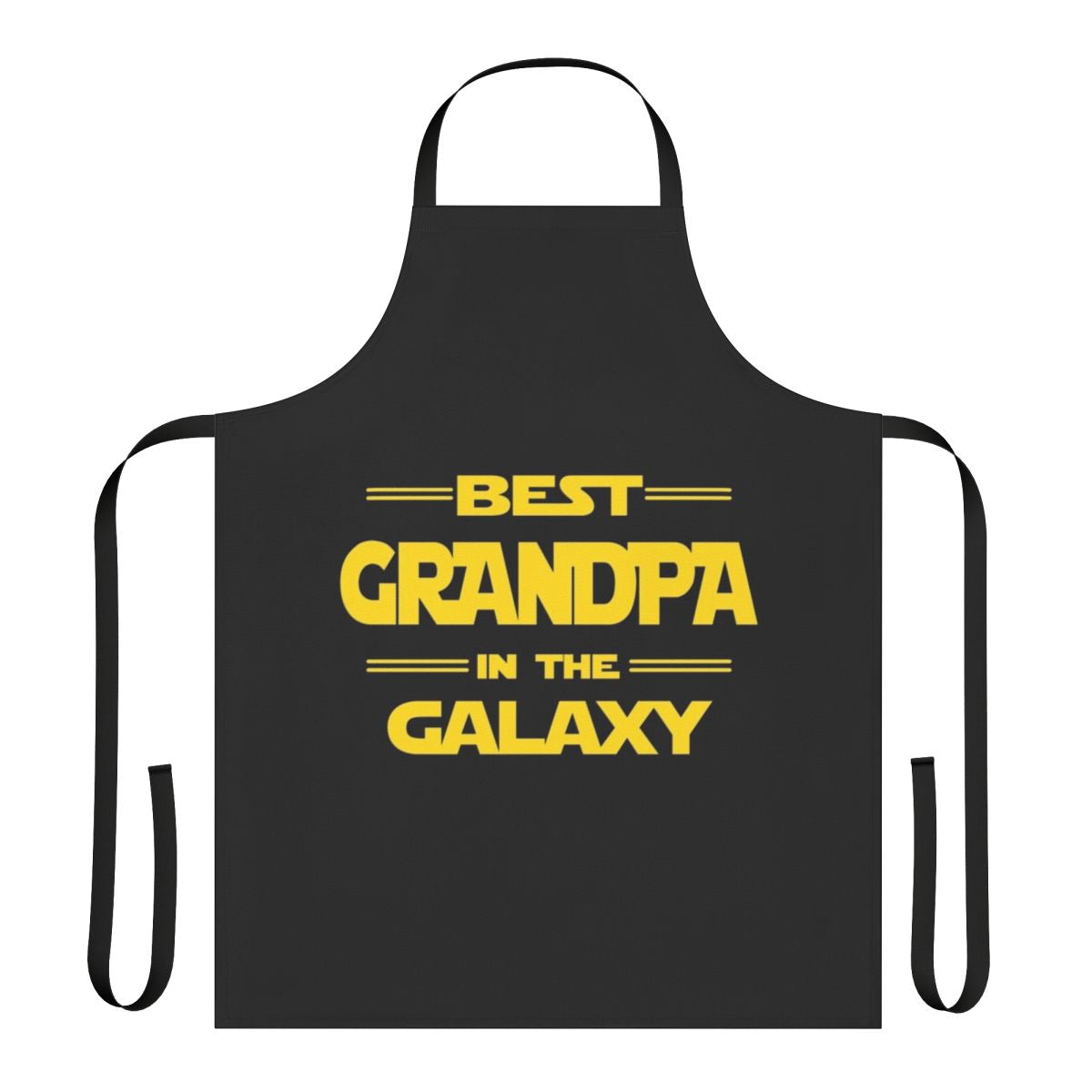 Grandpa's Galaxy Apron - A high-quality, durable apron featuring a space-themed design, perfect for the sci-fi loving grandfather.