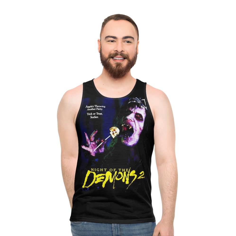 Graphic "Night of the Demons 2" unisex tank top