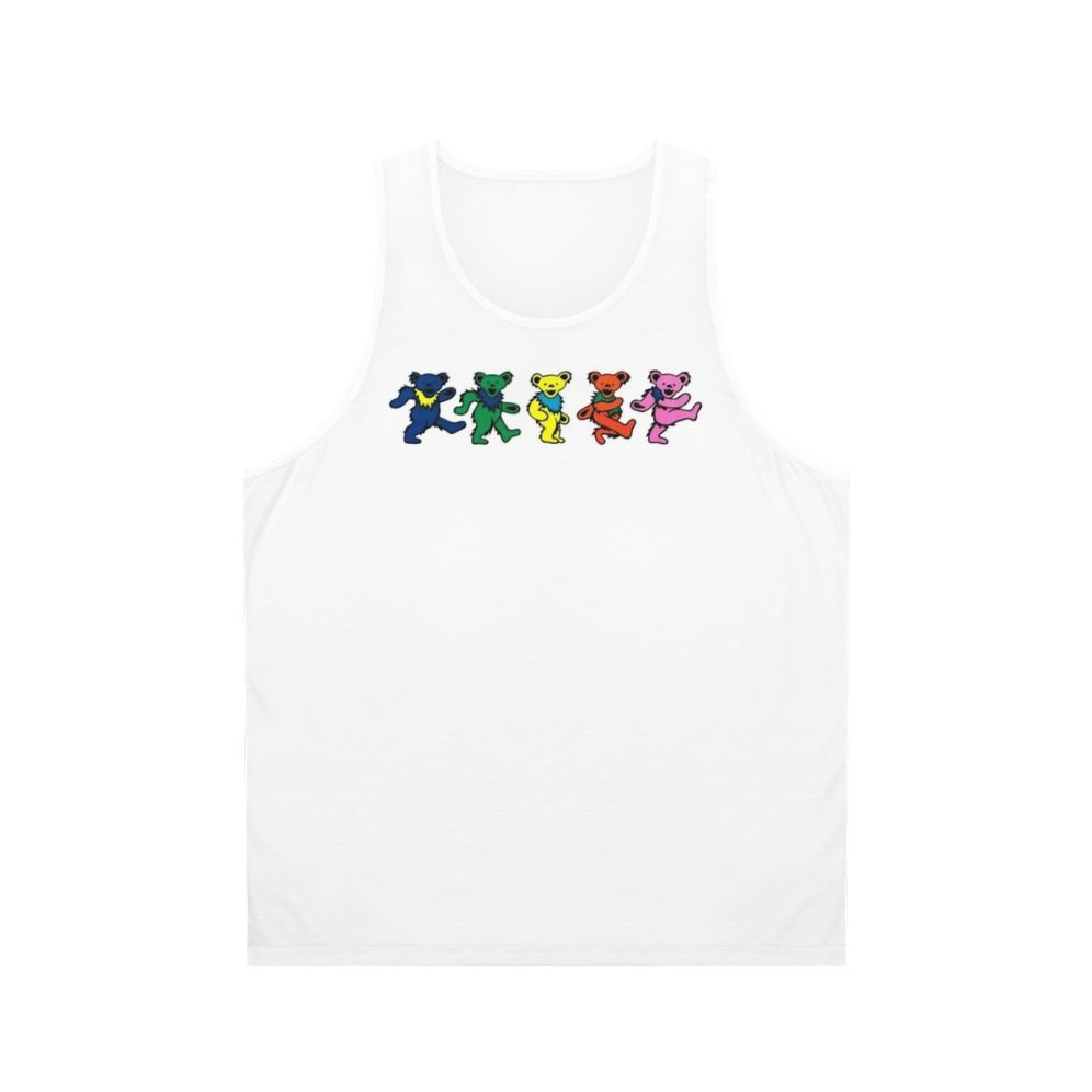 Grateful Dead Dancing Bears Unisex Tank Top