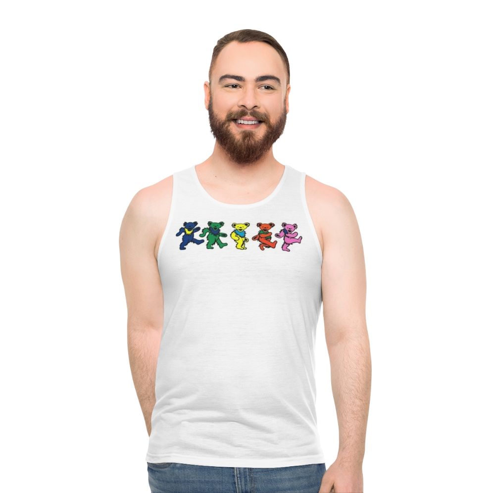 Grateful Dead Dancing Bears Unisex Tank Top