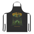 Graveyard sun-themed apron for heavy metal and doom metal enthusiasts