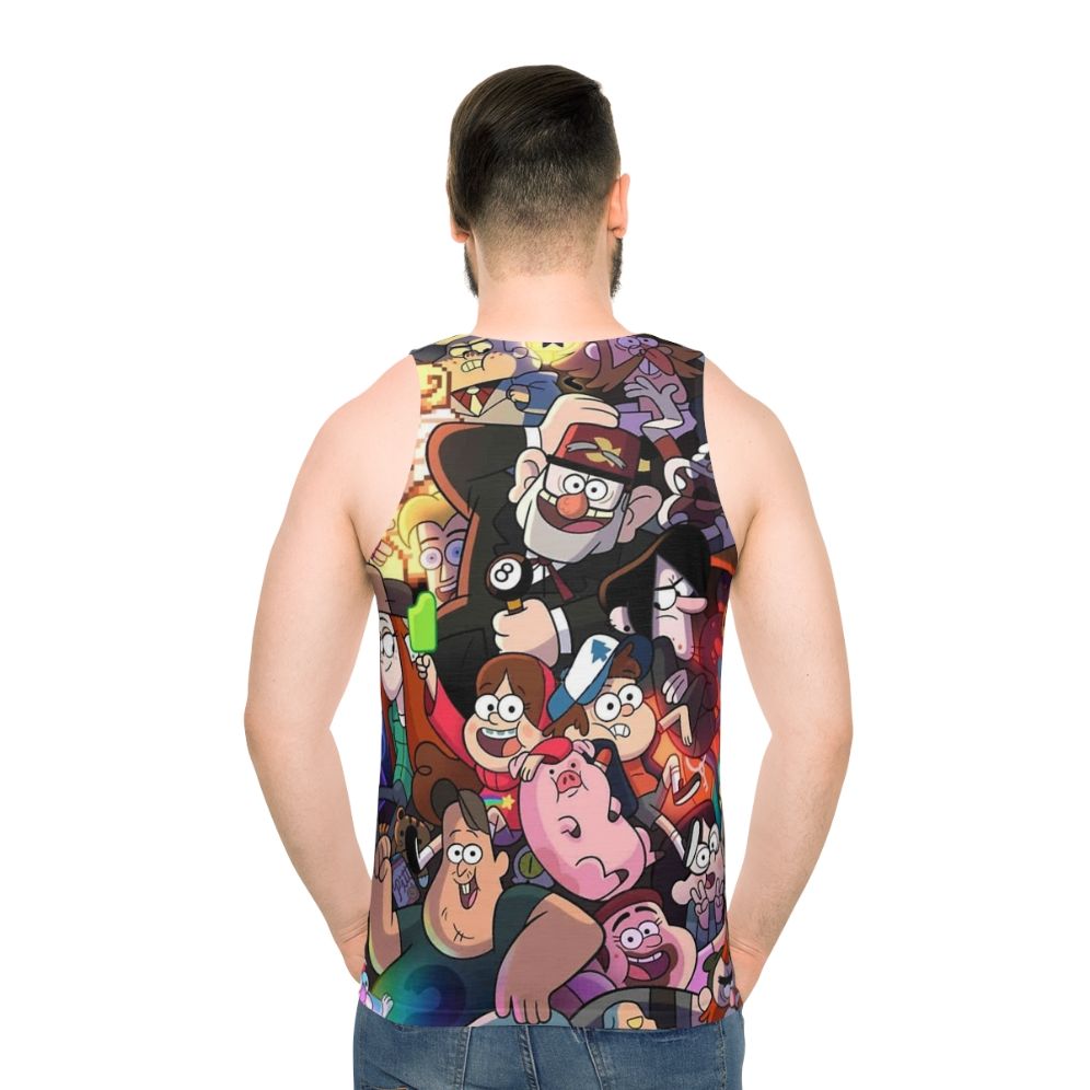 Gravity Falls Characters Unisex Tank Top