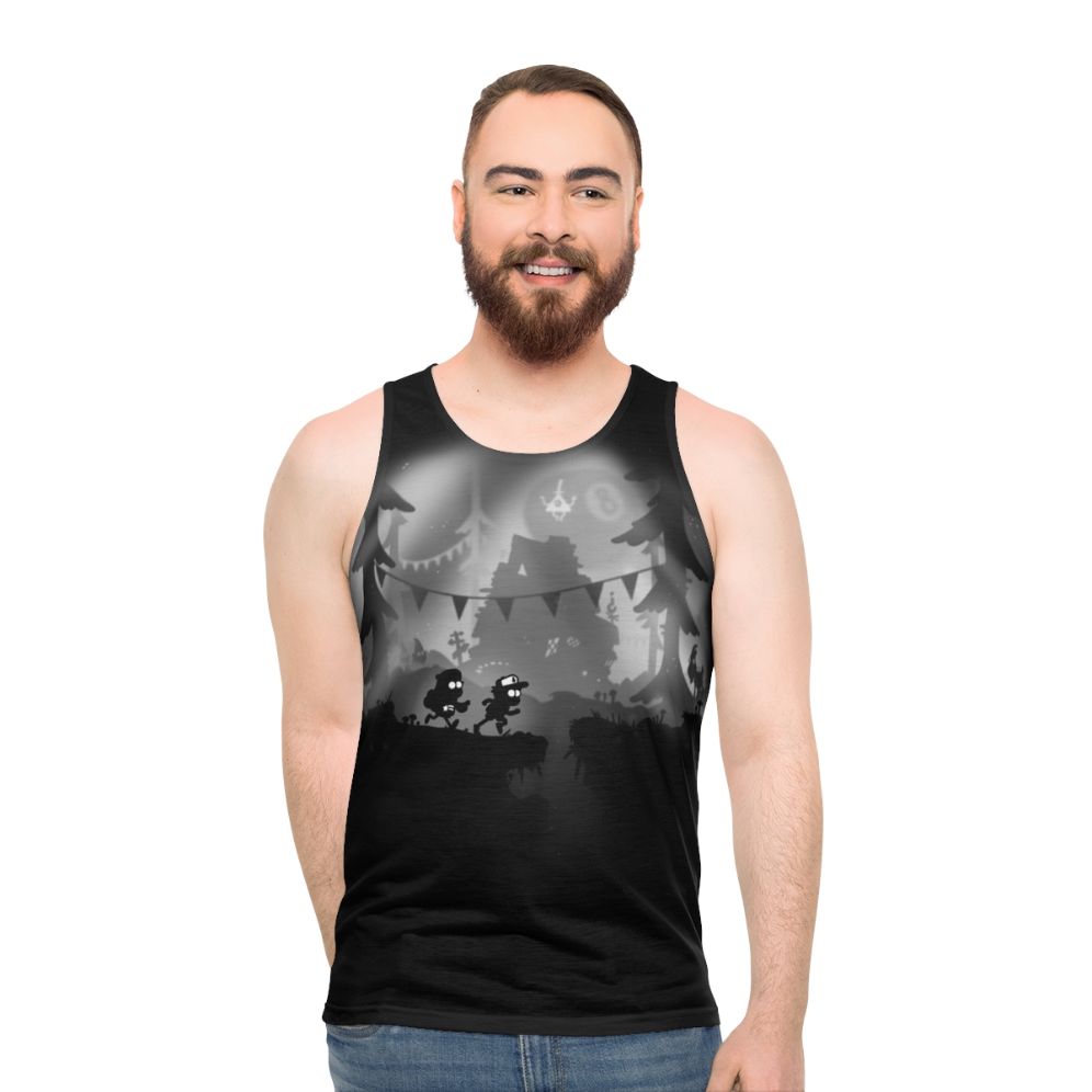 Gravity Falls Dipper and Mabel Unisex Tank Top