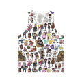Cute Gravity Falls Doodle Cartoon Tank Top