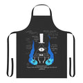 Gravity Falls Inspired Horror Apron with Bill Cipher Design