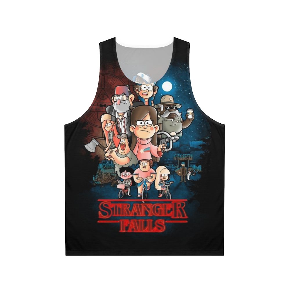 Gravity Falls x Stranger Things Unisex Tank Top