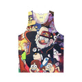 Gravity Falls Unisex Cartoon Graphic Tank Top