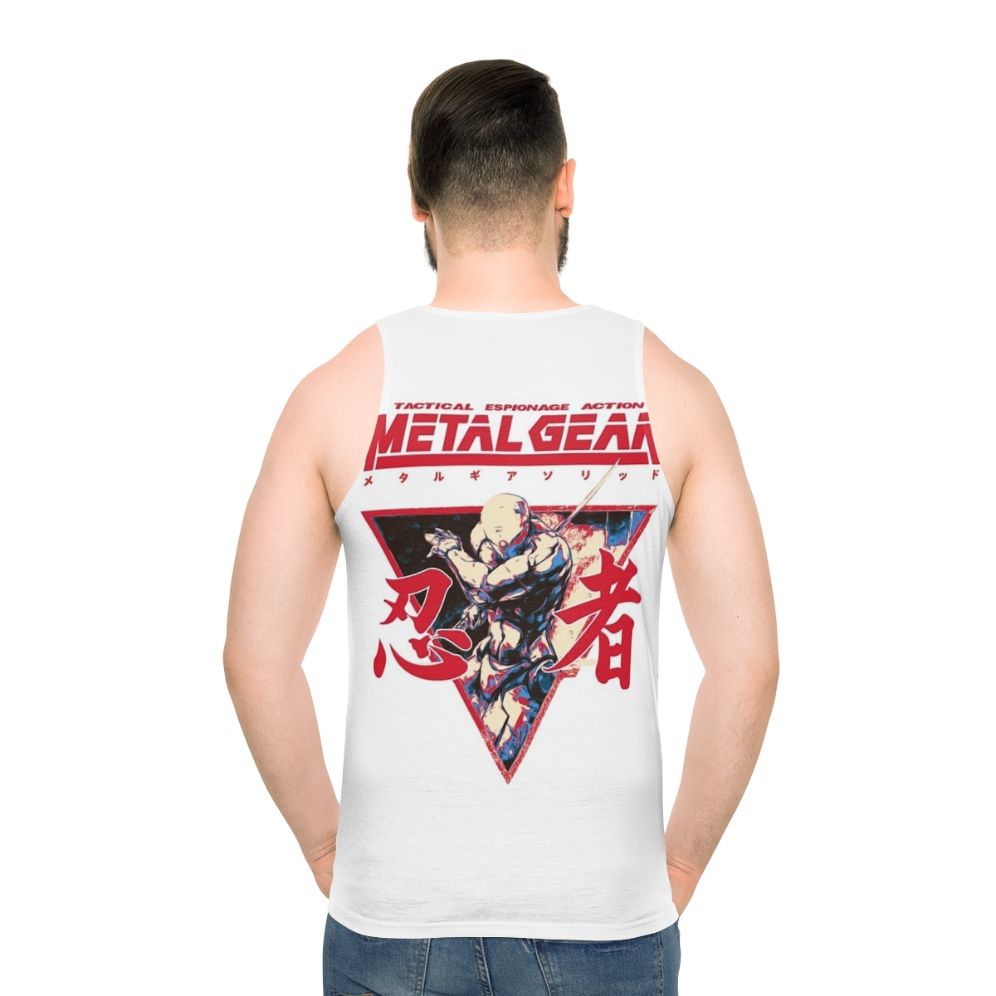 Gray Fox inspired unisex metal gear tank top