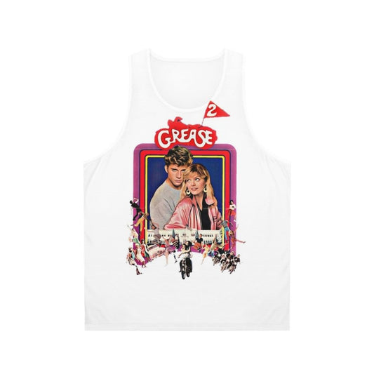Grease 2 retro 80s unisex tank top