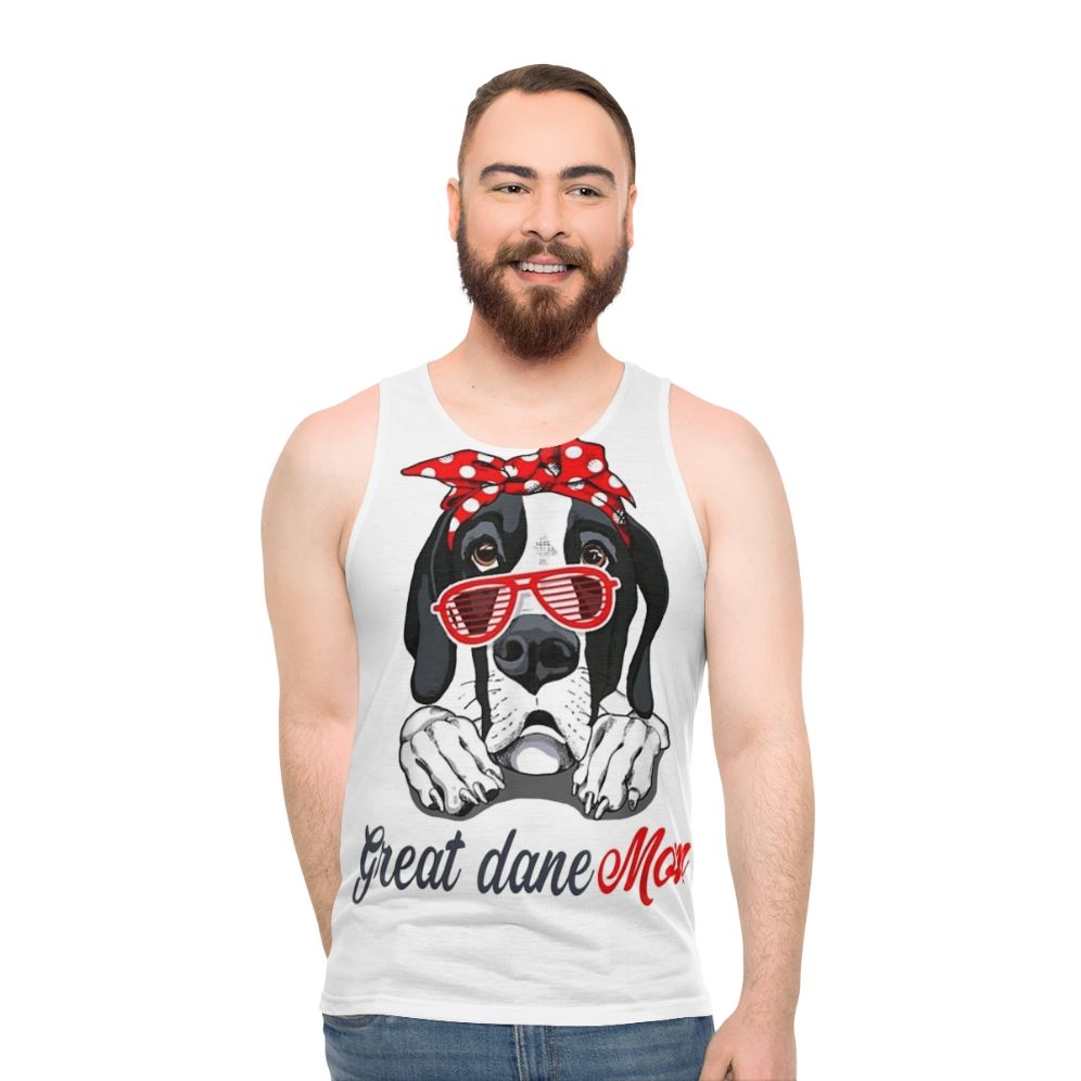Great Dane Mom Unisex Tank Top