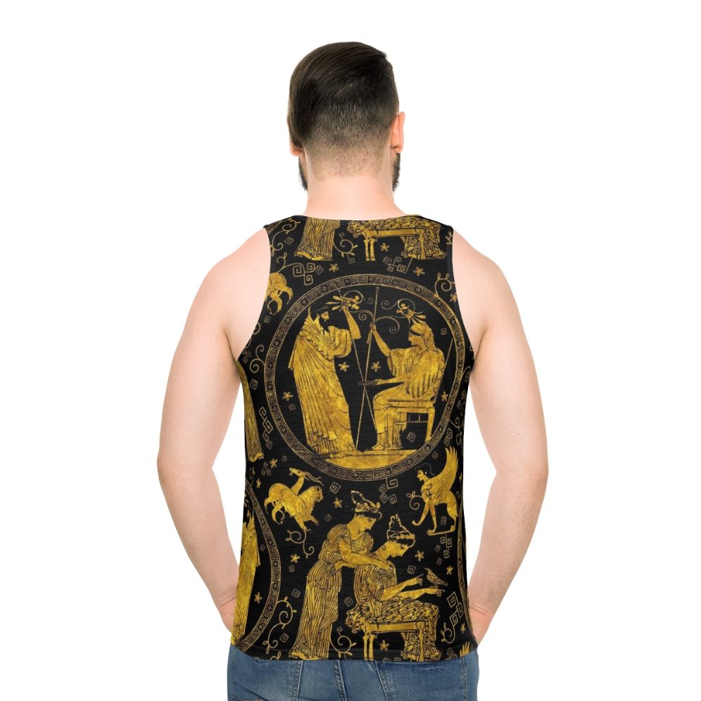 Greek art mythology unisex tank top