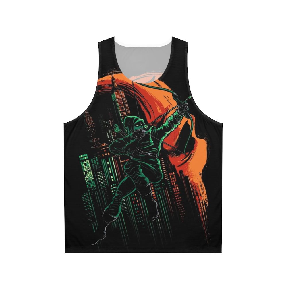 Green Arrow Vigilante Superhero Unisex Tank Top